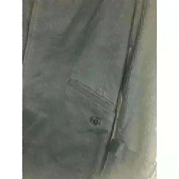 Distinction Bigi  Mens Size M Black Long Sleeve Button Up Jacket Belted - Picture 4 of 7